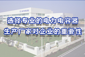 選擇專(zhuān)業(yè)的電力電容器生產(chǎn)廠家對(duì)企業(yè)的重要性