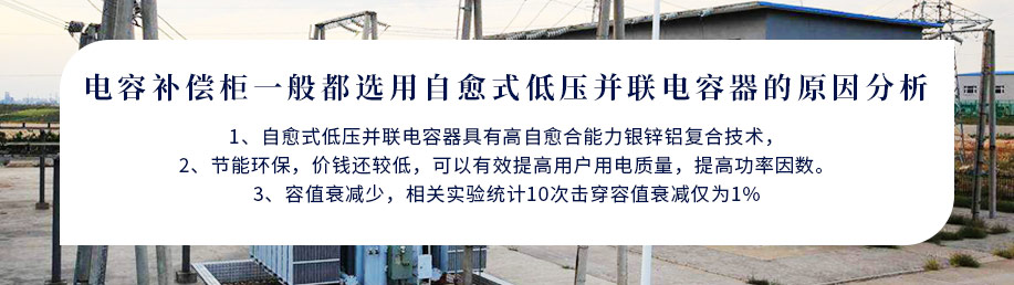 用戶選擇電容補(bǔ)償柜的原因