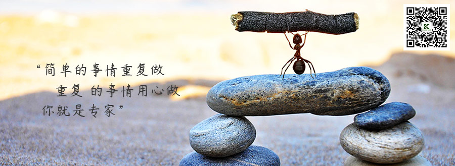 簡單的事情重復(fù)做，重復(fù)的事情用心做，你就是專家