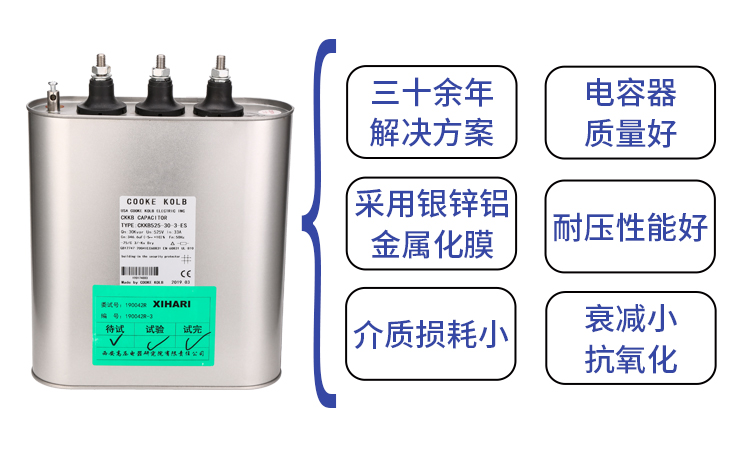 詳細(xì)介紹進(jìn)口電力電容器廠家—庫克庫伯電氣