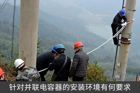 針對并聯(lián)電容器的安裝環(huán)境有何要求