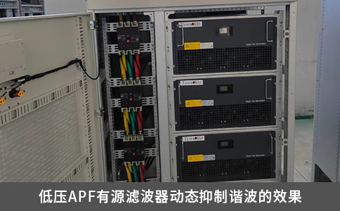 低壓APF有源濾波器動(dòng)態(tài)抑制諧波的效果