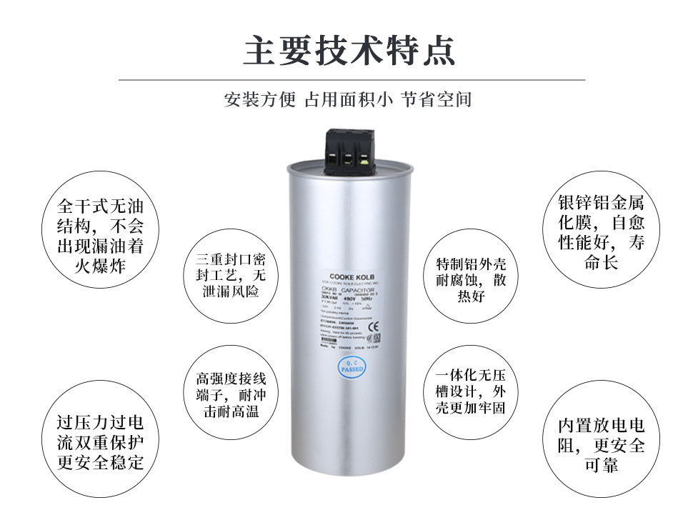 加強型電力電容器主要技術特點